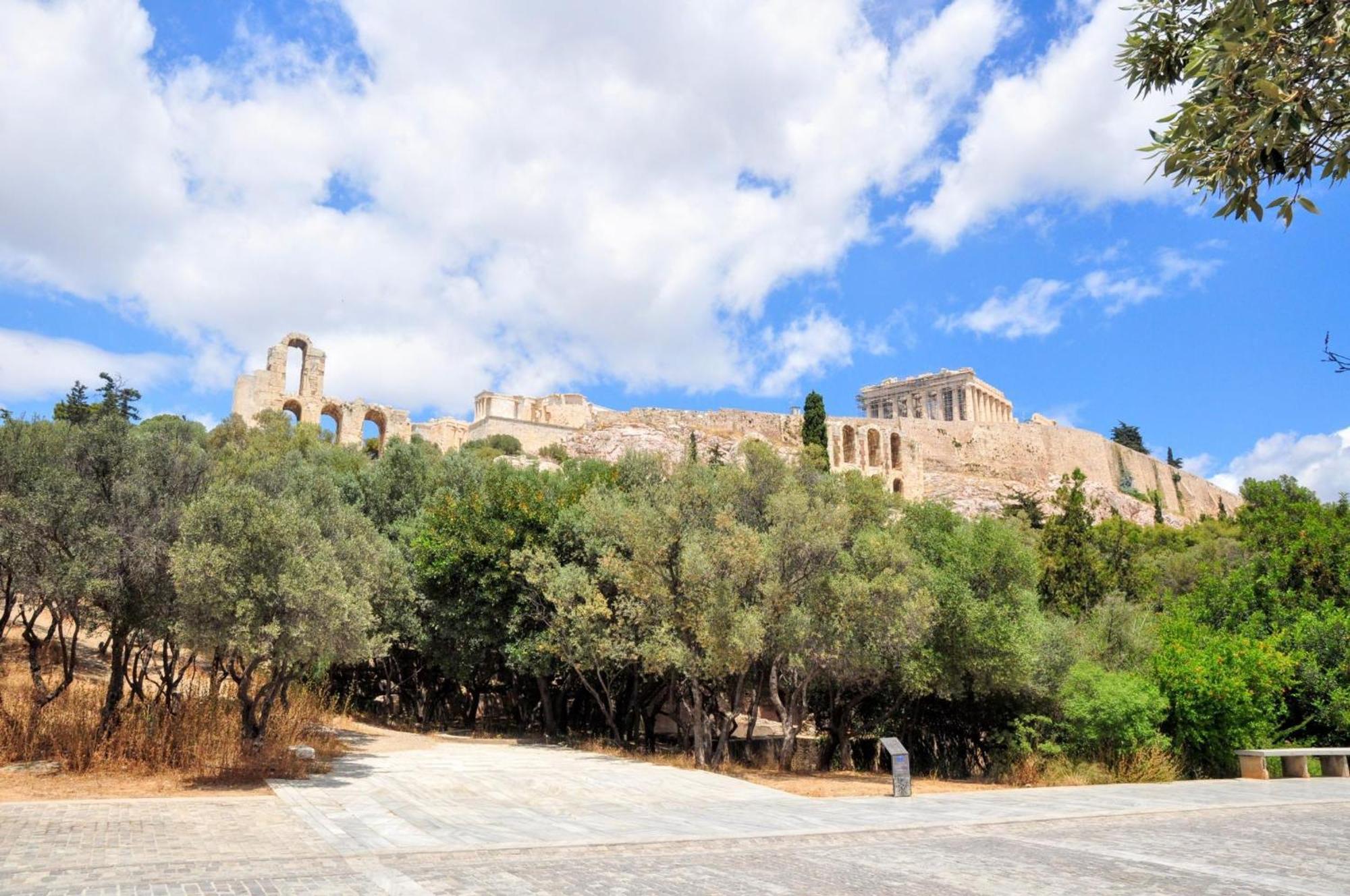 Big Apartment In Acropolis Museum Athen Eksteriør billede